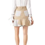 Nicole Miller Caprivi Stripe Skirt - Size 6 Photo 1