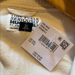 American Eagle NWT  Sherpa Fleece Cream Cowl Neck Quarter Zip Sweater Photo 6