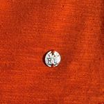 Denim & Supply Ralph Lauren Tunic Top Woman's Medium Orange Lace Tassel Flowy Photo 4