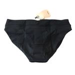 prAna  Summer Wave Bikini Bottom Banded Hipster Black XS Photo 3