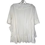 Lane Bryant  Cotton Blend White Cover-Up Photo 5
