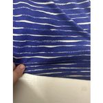 Gap  Women’s Maxi Dress XS Blue White Striped Sleeveless V-Neck Summer Beach Photo 15