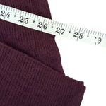 Club Monaco 100% Cashmere Wrap Sweater Sz XS Wine Red Asymmetric Quiet Luxury Photo 5