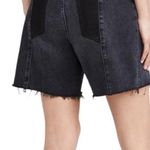 AGOLDE  Pieced Angled Shorts in Shambles Photo 1