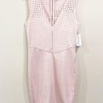 Guess Lourdes Scuba Perforated Dress NWT Pale Lilac Photo 1