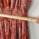 1. State Nordstrom Paisley Red Dress Size Large Wedding Guest Spring Easter Photo 3