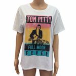Hybrid Apparel Tom Petty Heartbreakers Graphic Tee White Sparkle  Womens Medium Photo 2