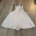 Kimchi Blue  Cream Short Overalls Photo 6