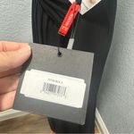 Mac Duggal  Size 4 Black Draped Side Knot Rhinestone Ring Jersey Gown NWT Event Photo 8