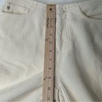AG Adriano Goldschmied AG Etta High Waist Crop Wide Leg Corduroy Pants Size 24 ivory dust Photo 10