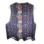 Womens Vintage Denim Vest Size Medium Blue Photo 1