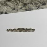 Vintage Signed SARAH Costume Brooch Pin Gold Tone Sarah Coventry Photo 2