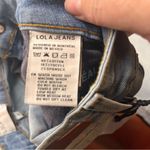 Lola Jeans Alexa SL Women Size 30 Denim Blue Jeans Skinny High Rise Fray Hem NEW Photo 2