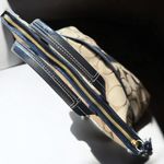 Coach Crossbody Signature Foldover - Khaki/Navy F23304 Jacquard Tote Photo 3