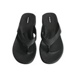 🆕Okabashi Splash Black Wedge Platform Flip Flops Size 10 Photo 4