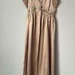 Nasty Gal Collection Love Or Just A Game Satin Midi Dress Size 2 Photo 1