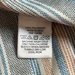 Hint of Mint HINT OF BLUSH Summer SunDress Women LG Peasant On/Off Shoulder BLUE/WHITE FLORAL Photo 4