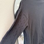 Anthropologie Moth Eyelet Sweater Black Photo 2