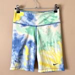 Nike  | Tie Dye Bike Shorts Sz S Photo 1
