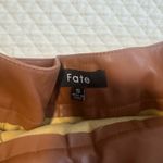 Boutique Brown leather skirt Photo 1