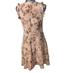 Rebecca Taylor  Floral Silk Shift Dress Dual Lined Size 2 Photo 5