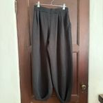 Free People  | FP BEACH Black Freya Knit Joggers \ Barrel Leg Pants Size Medium Photo 4