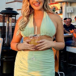 House Of CB  Solitaire Sage Shirt ‎ NWOT size S Photo 0