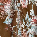 Treasure & Bond New Womens Floral Boho Hippie Long Sleeve Button Down Blouse S Photo 5