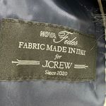 J.Crew  Collection Lady Jacket Brushed Wool Blend Retro Preppy Black US 10 NWT Photo 11