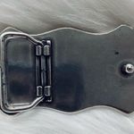 Texas Longhorn Silver and Gold Belt Buckle Photo 3