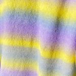 Workshop Republic Clothing Workshop Republic Womans Pastel Rainbow Striped Sweater Size Small Photo 6