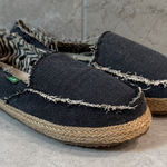 Sanuk  NWOT Women’s Denim Raw Edge size 10 shoes Photo 0