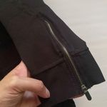 Calvin Klein CK zipper ankle black leggings, size medium Photo 8