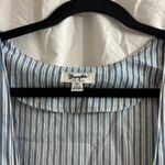 Wrangler NWT  Retro Women’s Striped Print Sleeveless Button-Down Mini Dress. Size XL. Photo 2