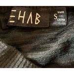 Rehab sheer crop long sleeve top size small Black mock neck Photo 1