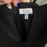 Tobi Amie Structured Plunging Skater Dress Size Small Photo 5