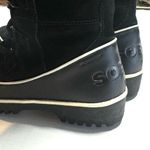Sorel  Tivoli High Il Snow Boots Waterproof Suede Leather Black Size 8 Photo 8
