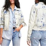 Free People Rumors Denim Jacket – Jones Tie Dye | Size Small Photo 4