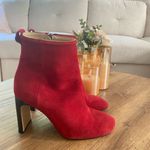Rag and Bone Red Ankle Boots Photo 1