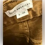 Good American Good Boy carpenter cargo jeans brown 6/28 utility cabincore rustic Photo 7