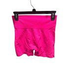 Always neon Pink women’s Spandex pull on shorts size large Photo 1