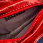 Rampage  metallic red lips shoulder bag wristlet duo with a gold chain shoulder Photo 3