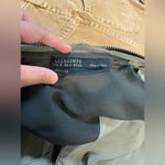 ALLSAINTS Olive Green Silk Lewis Tunic Mini Dress β Size 0 Photo 7