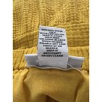 Magaschoni Tiered Skirt Size Small Yellow Organic Gauze Midi Boho Sustainable Photo 8