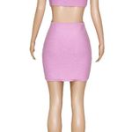 Lovers + Friends Francesca Knit Mini Dress, Bubble Gum Pink, Large Photo 7
