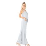 Zenana Premium Gray Spaghetti Strap Jumpsuit Size 1X Photo 1
