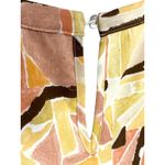 Sugar Lips Tiered Maxi Dress L Geometric Boho Abstract Neutral All Over Print Photo 3