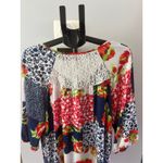 Valerie Stevens  Women's Sheer Quarter Sleeve Multi color‎ Top Size 1X Photo 5