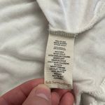 Soft Surroundings  White Modal Stretch Cutout Back Short Sleeve Tee Shirt XL Photo 5