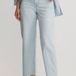 Madewell The Perfect Vintage Wide-Leg Crop Jean Size 33 NWOT Light Wash Photo 0